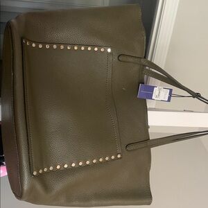 Rebecca Minkoff Olive Green Tote Bag
